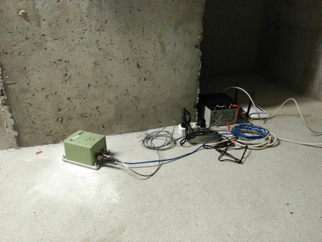 Imagen en la que se muestra otro dispositivo de medición perteneciente a la Red de Movimiento Fuerte